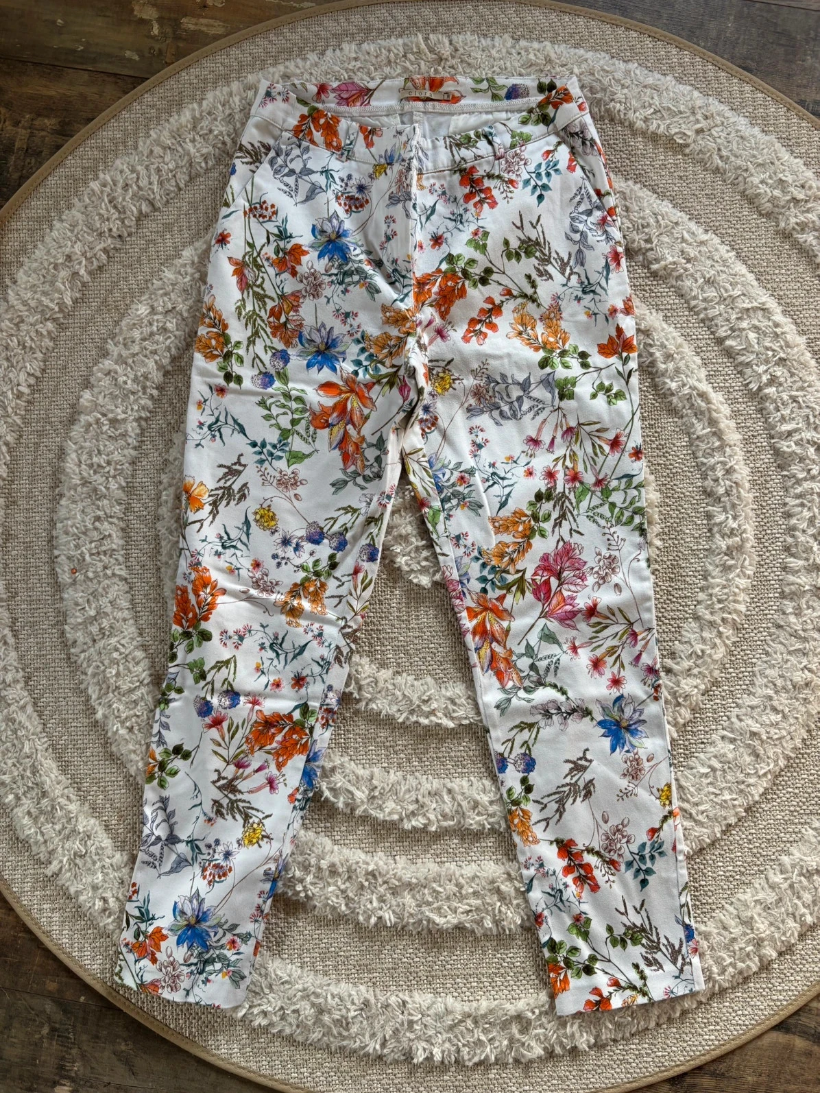 Pantalon fleuri estival Elora 38